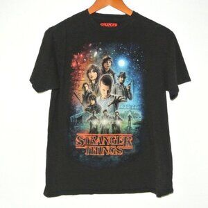 Stranger‎ Things T-shirt Tee Top Black L